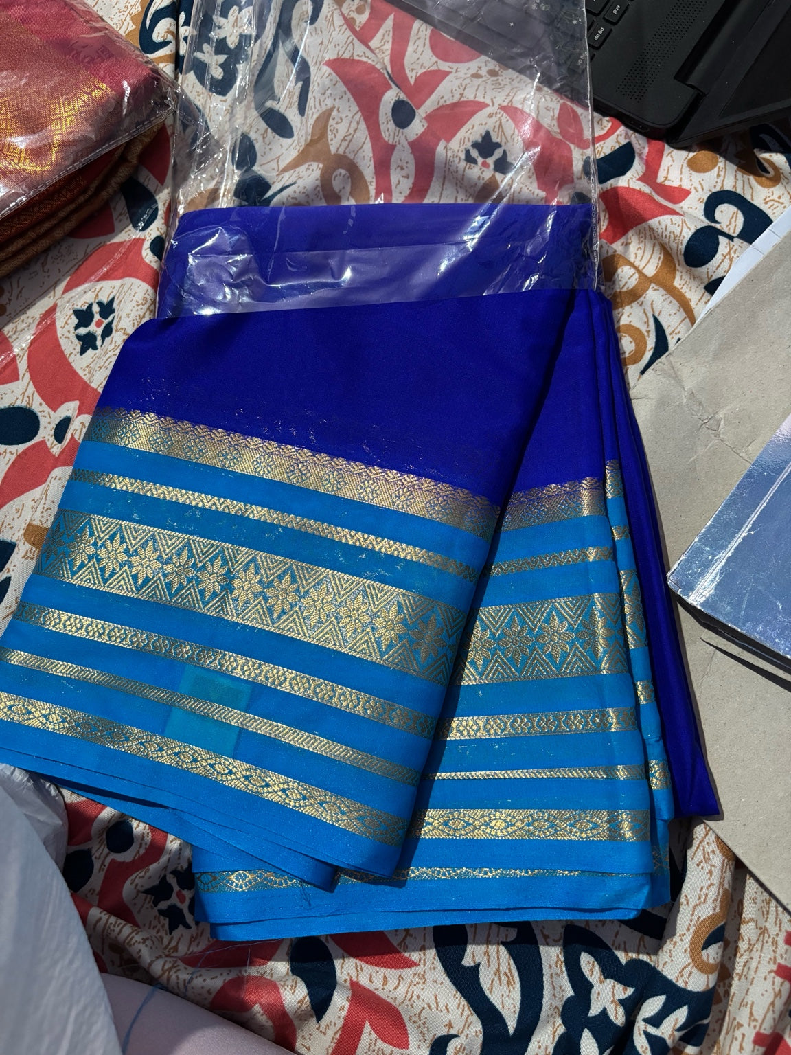 Mysore Semi Crepe Silk Saree