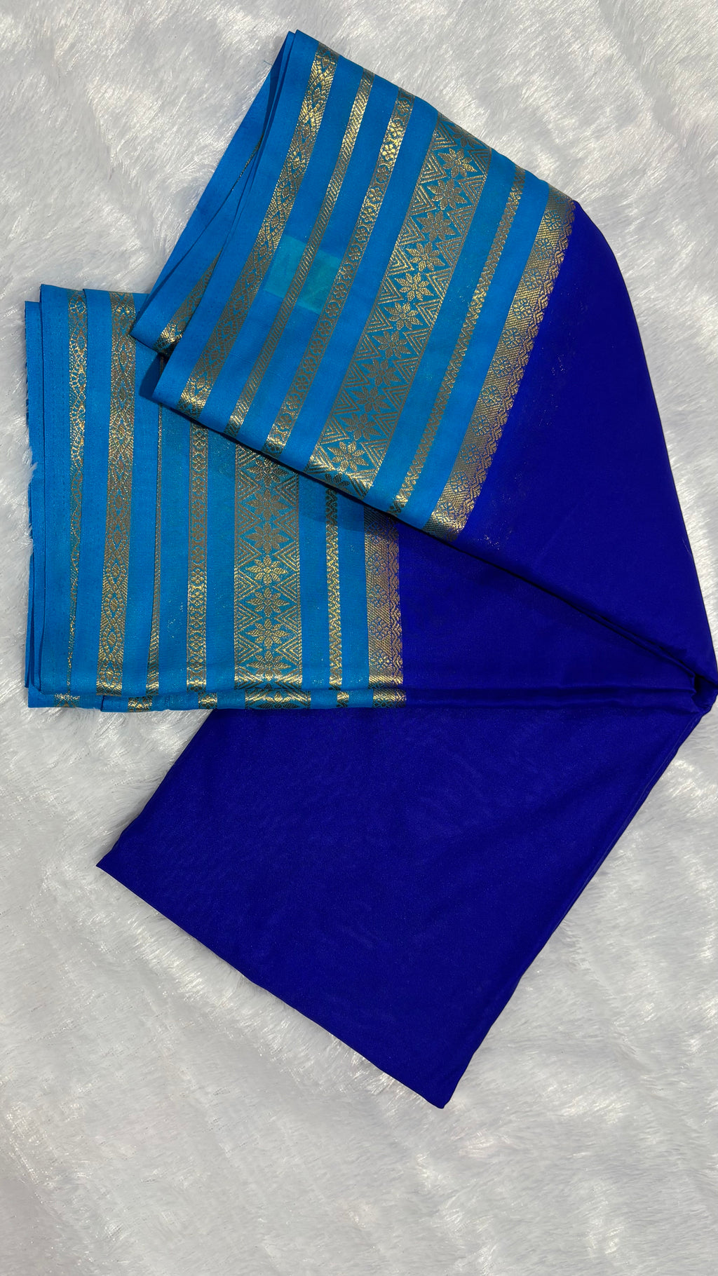 Mysore Semi Crepe Silk Saree