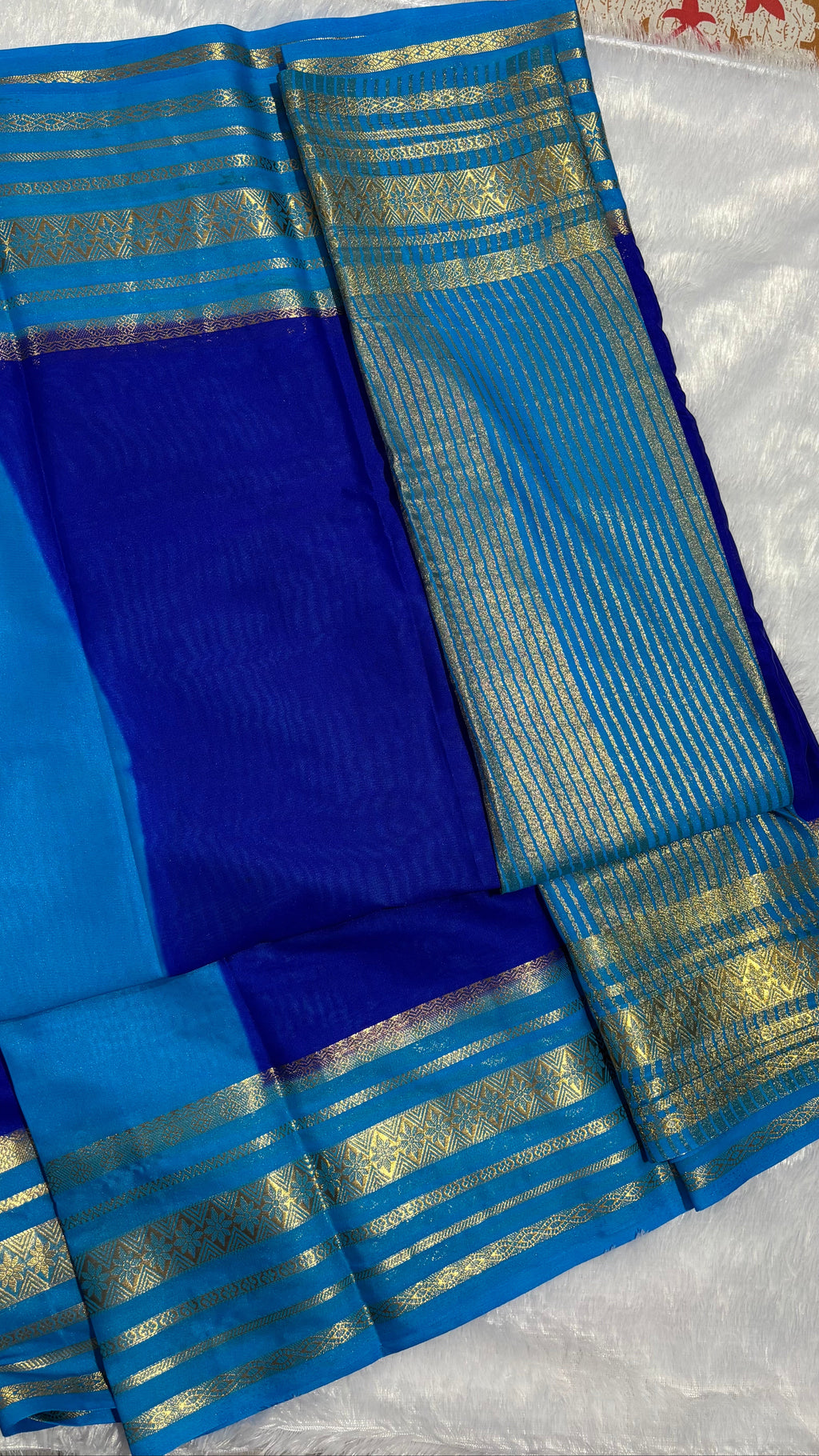 Mysore Semi Crepe Silk Saree
