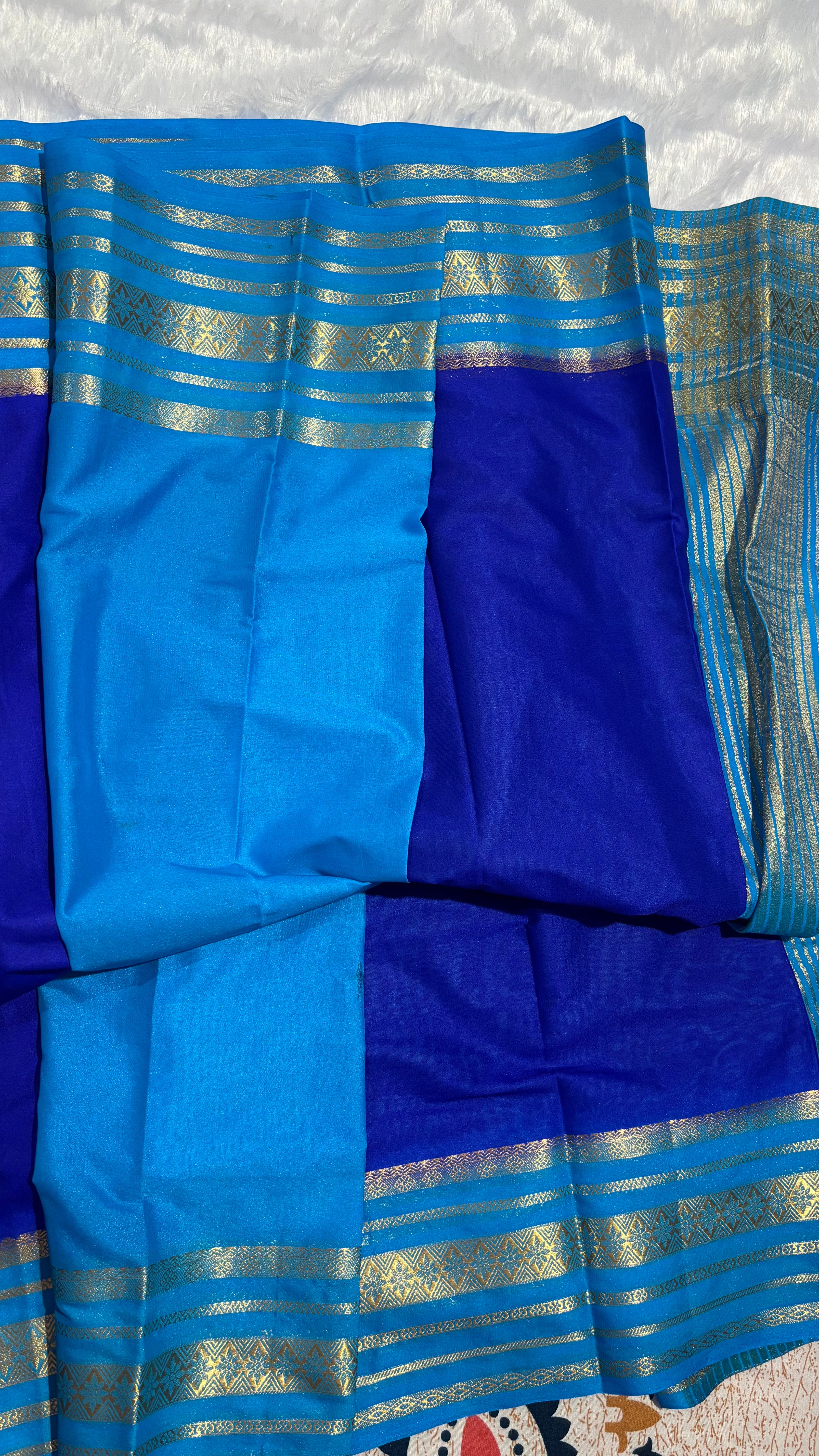 Mysore Semi Crepe Silk Saree