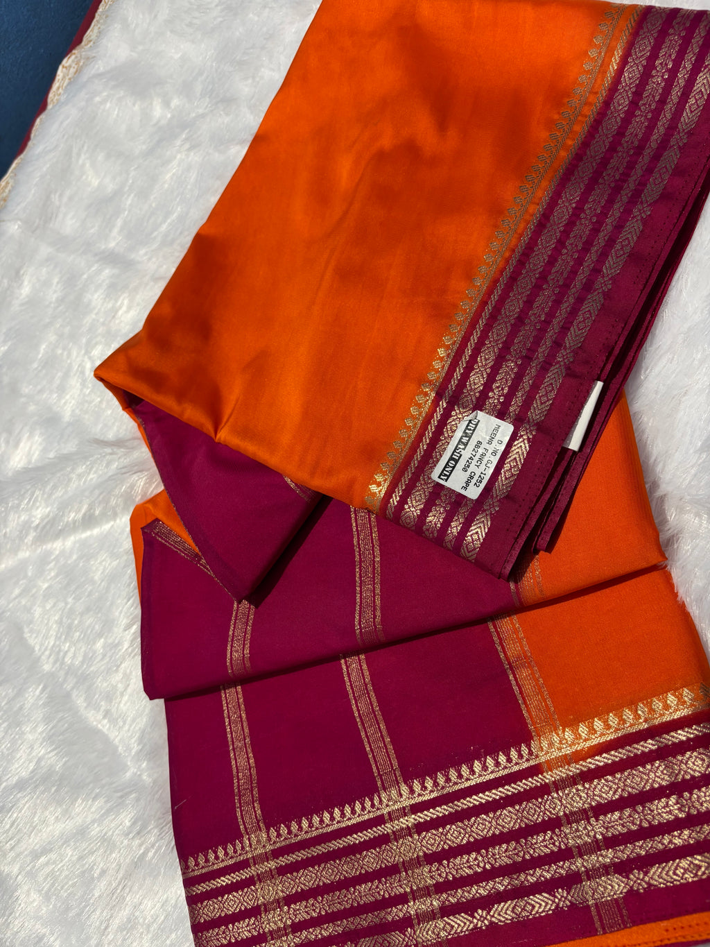 Mysore Semi Crepe Silk Saree