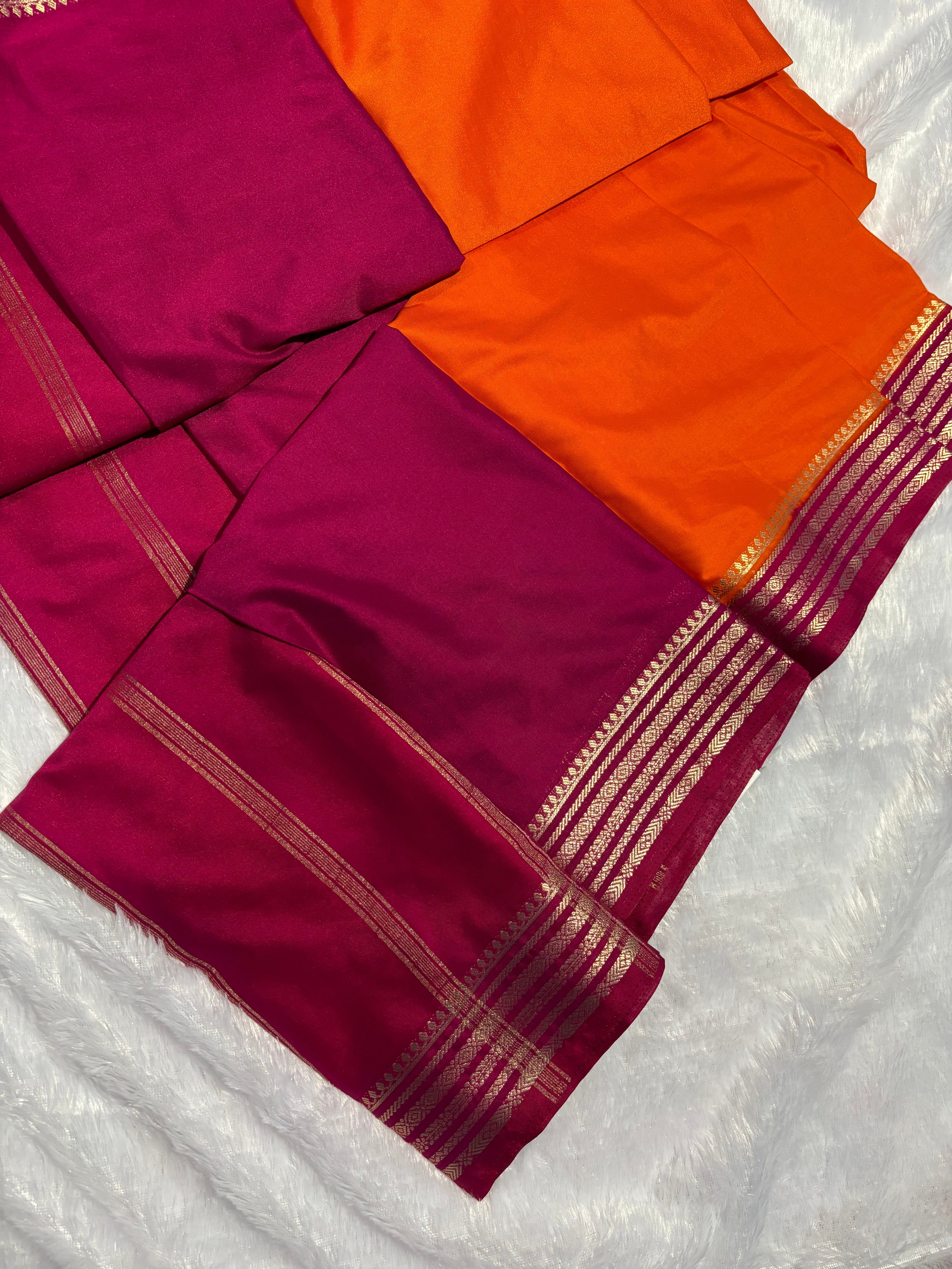 Mysore Semi Crepe Silk Saree