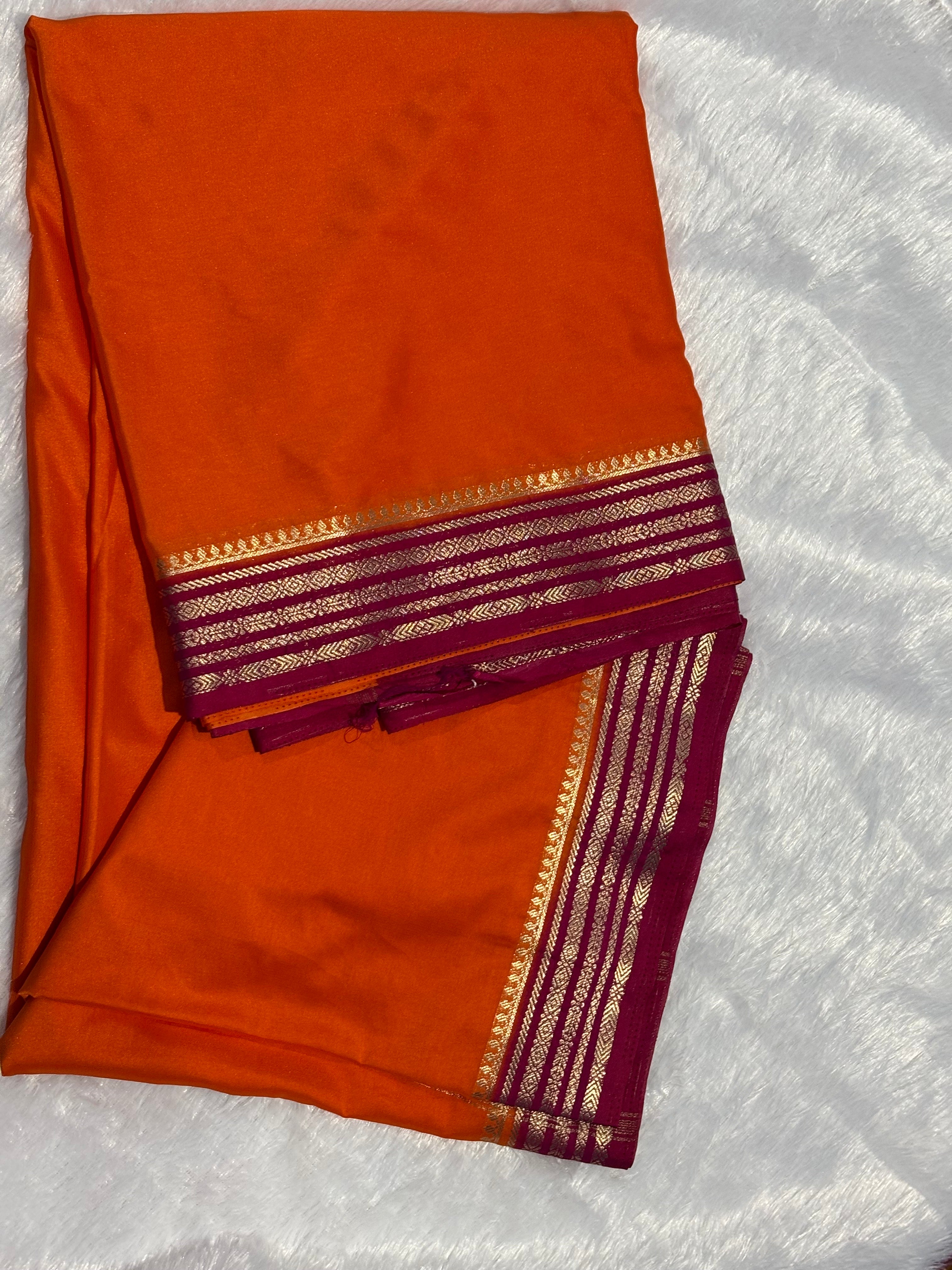 Mysore Semi Crepe Silk Saree