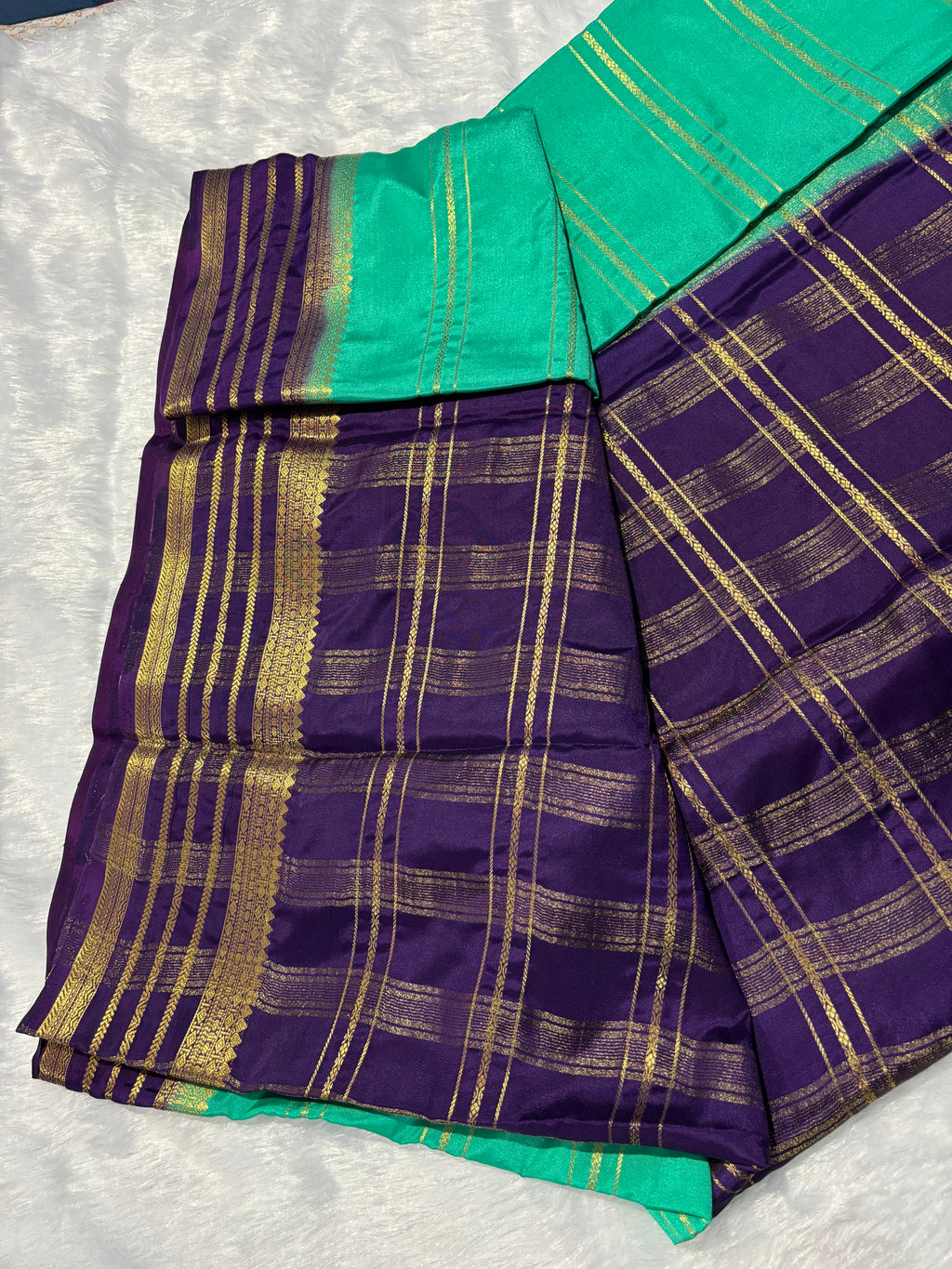 Mysore Semi Crepe Silk Saree