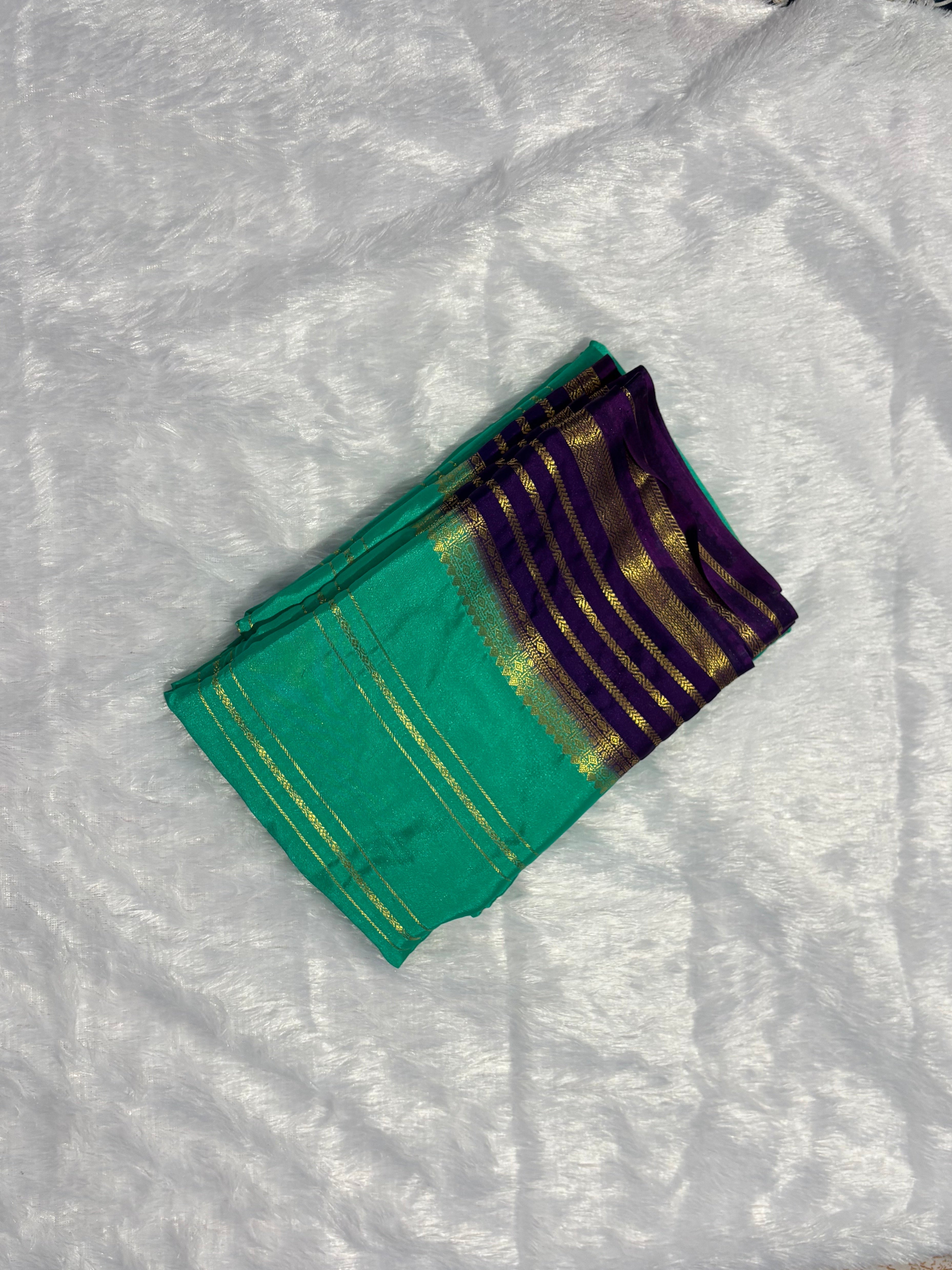 Mysore Semi Crepe Silk Saree