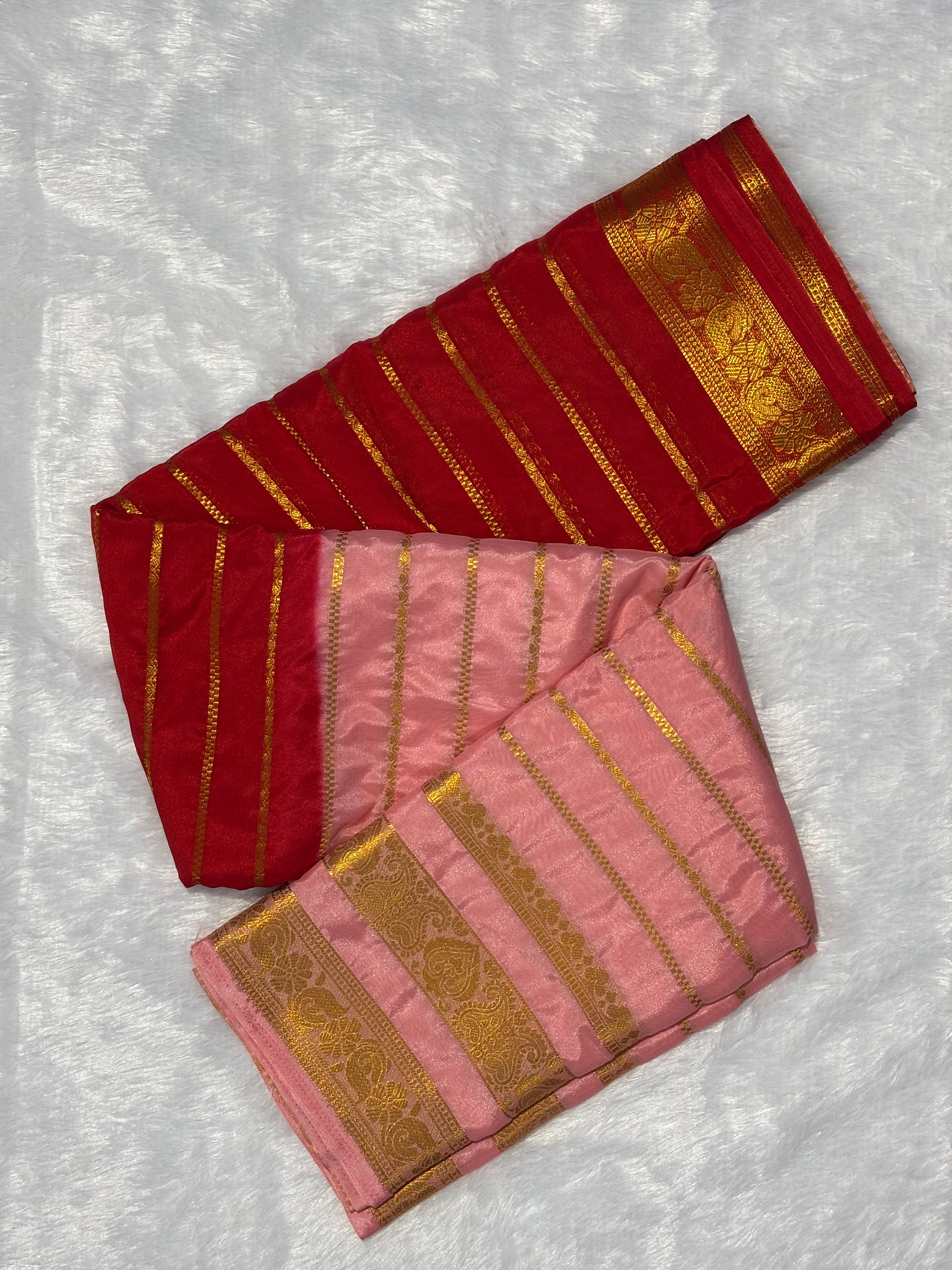 Semi Crepe Silk saree