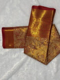 Tissue Silk Saree with Rich Zari Weaving