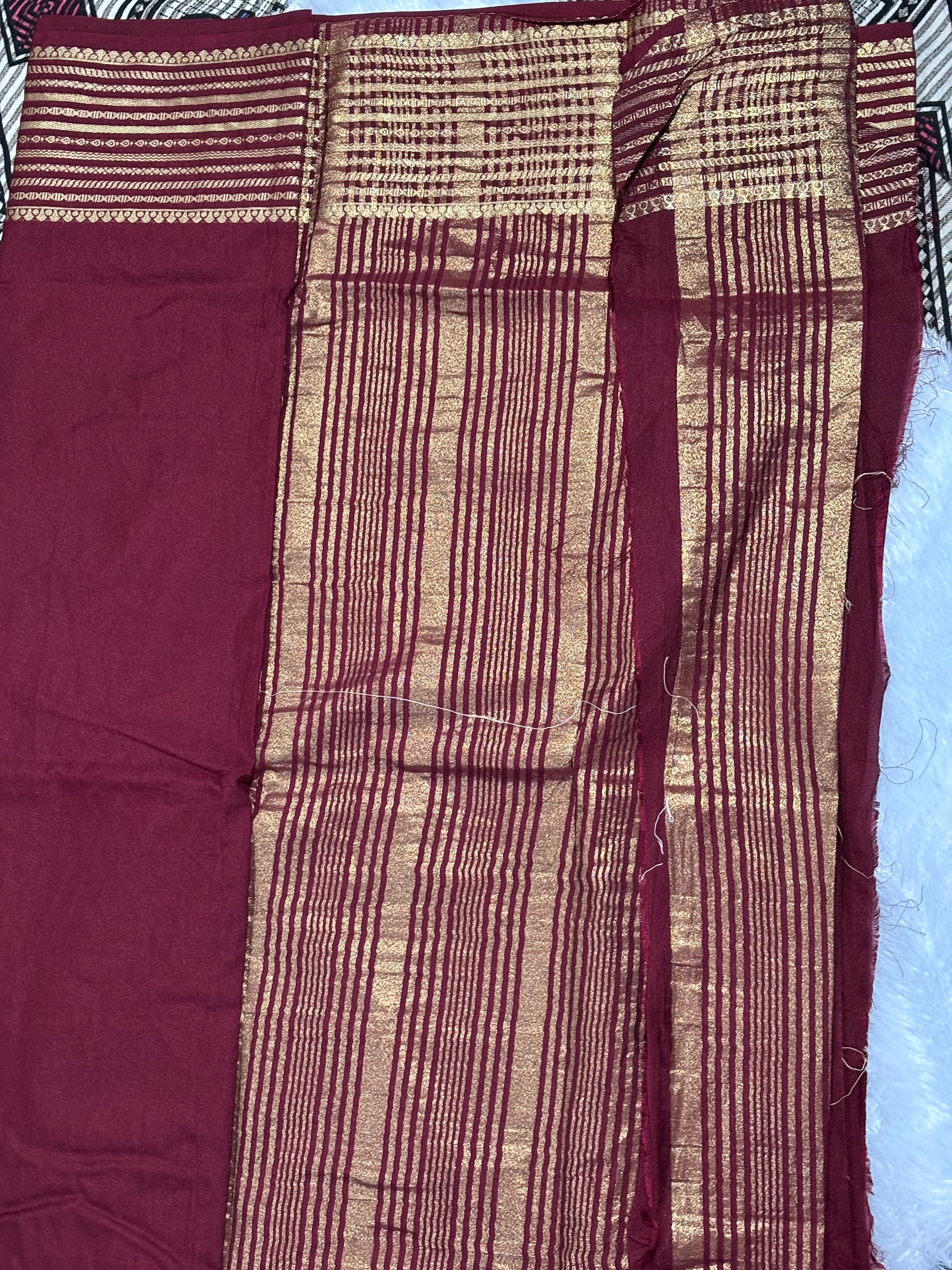 Semi Crepe Silk Saree