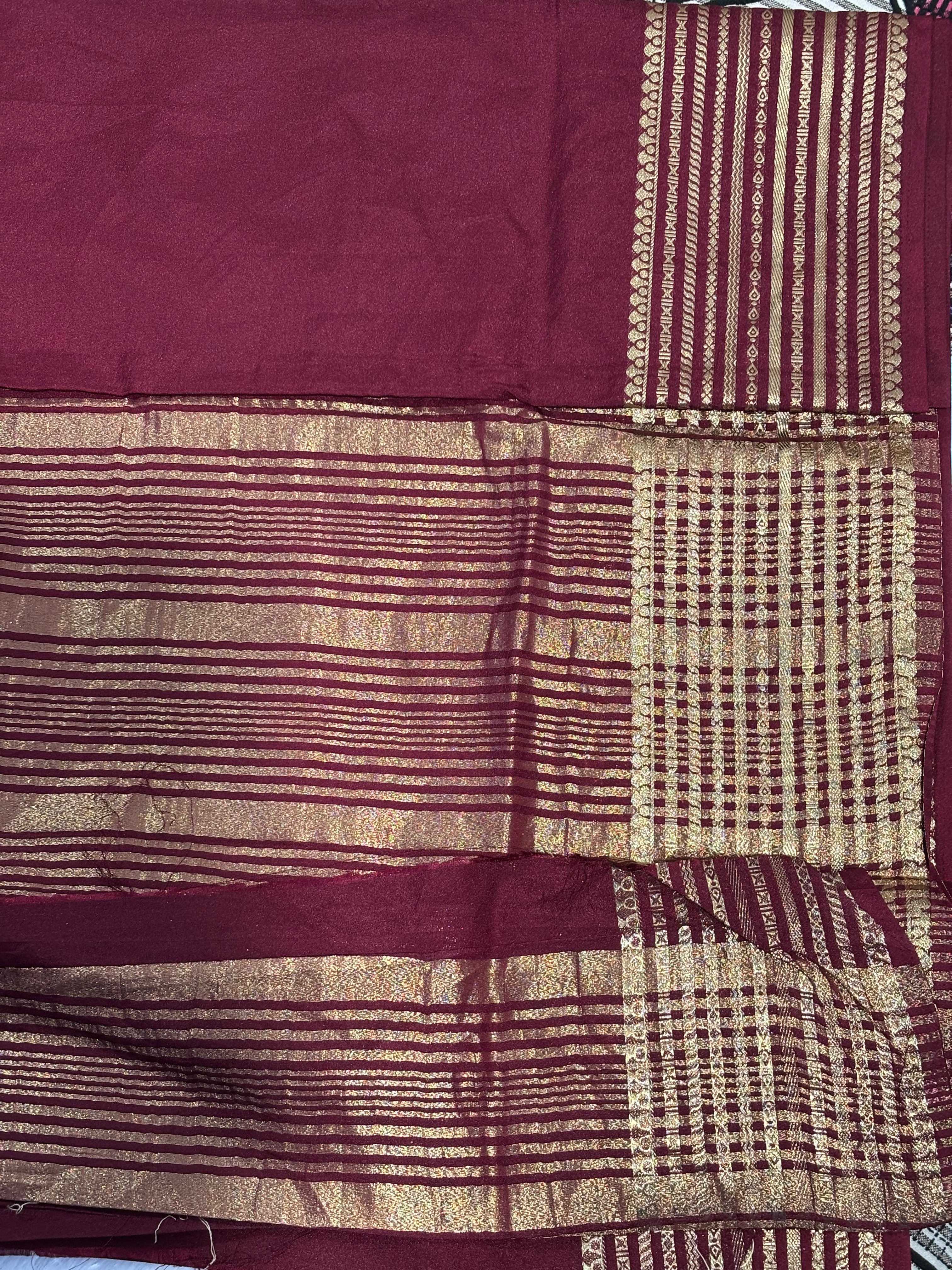 Semi Crepe Silk Saree