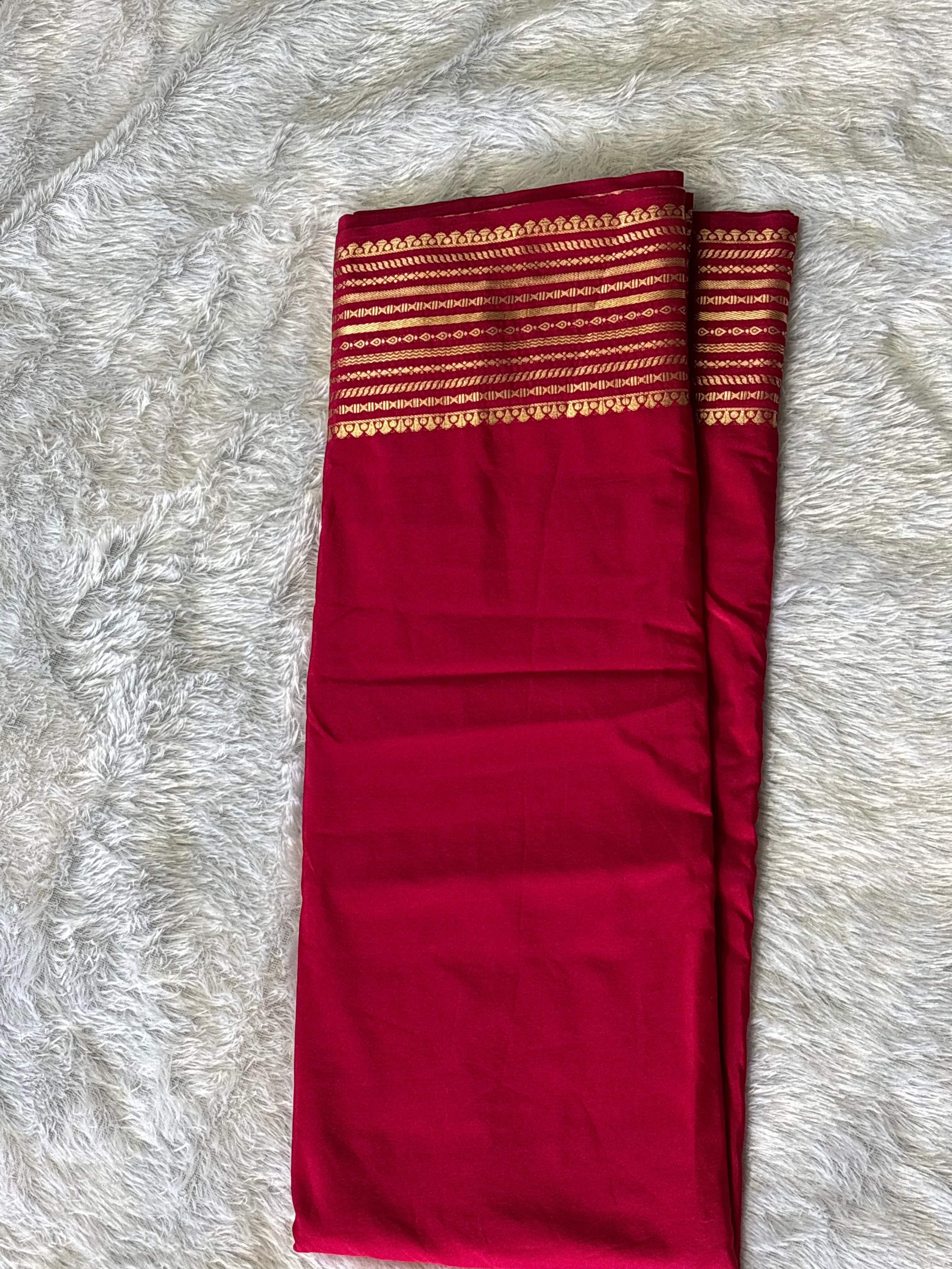 Semi Crepe Silk Saree